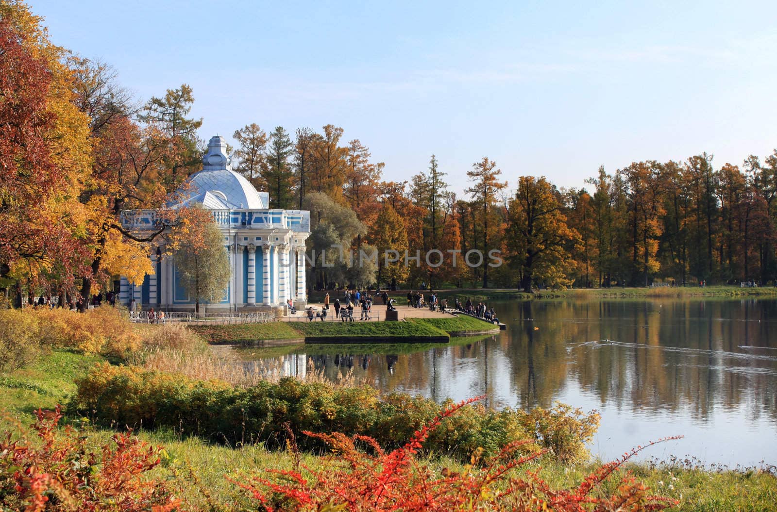 Summer residence of the Russian tsars Tsarskoye Selo (Pushkin) 25 km south-east of St. Petersburg Russia.