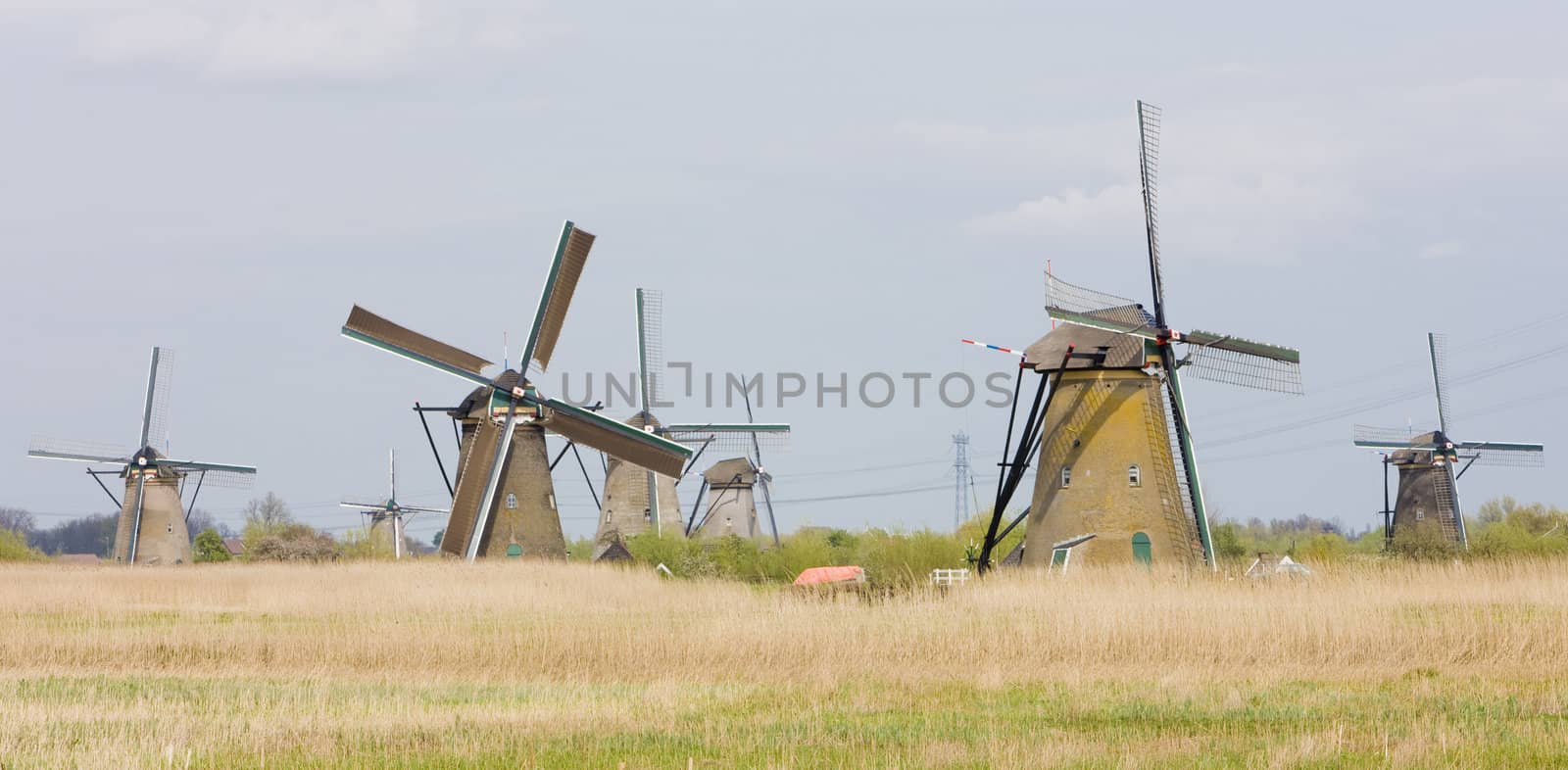 windmills, Kinderdijk, Netherlands