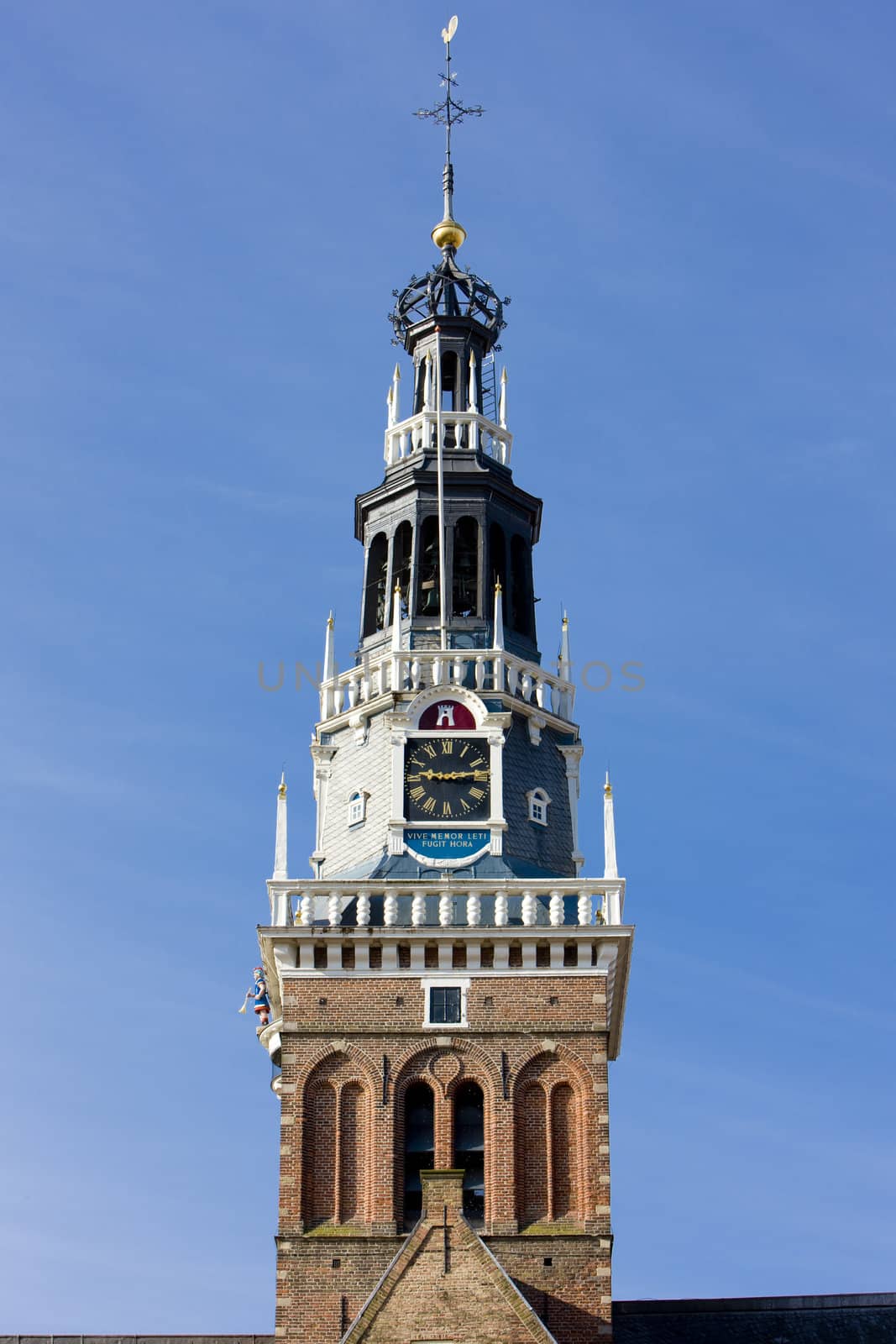 town hall''s detail, Alkmaar, Netherlands