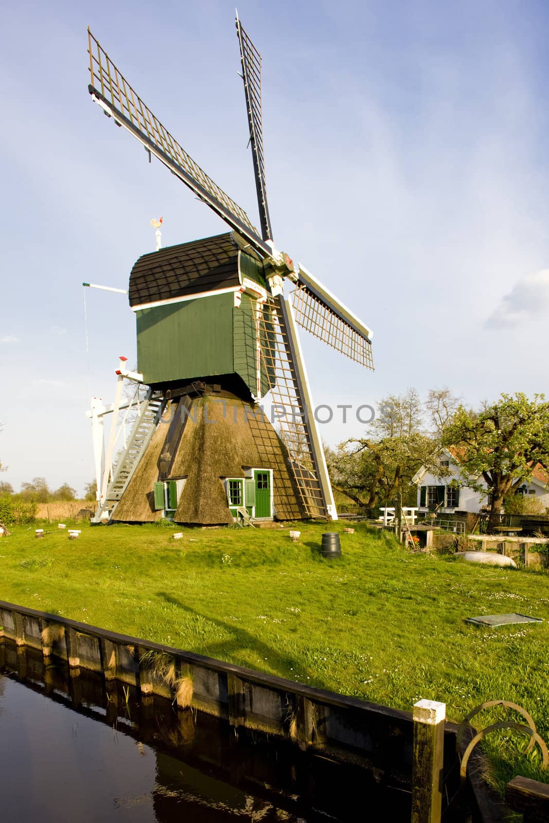 windmill, Tienhoven, Netherlands by phbcz