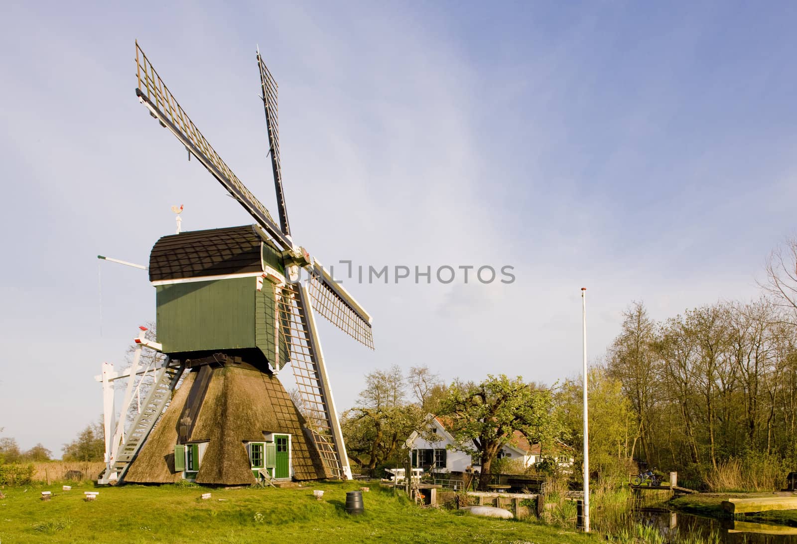 windmill, Tienhoven, Netherlands