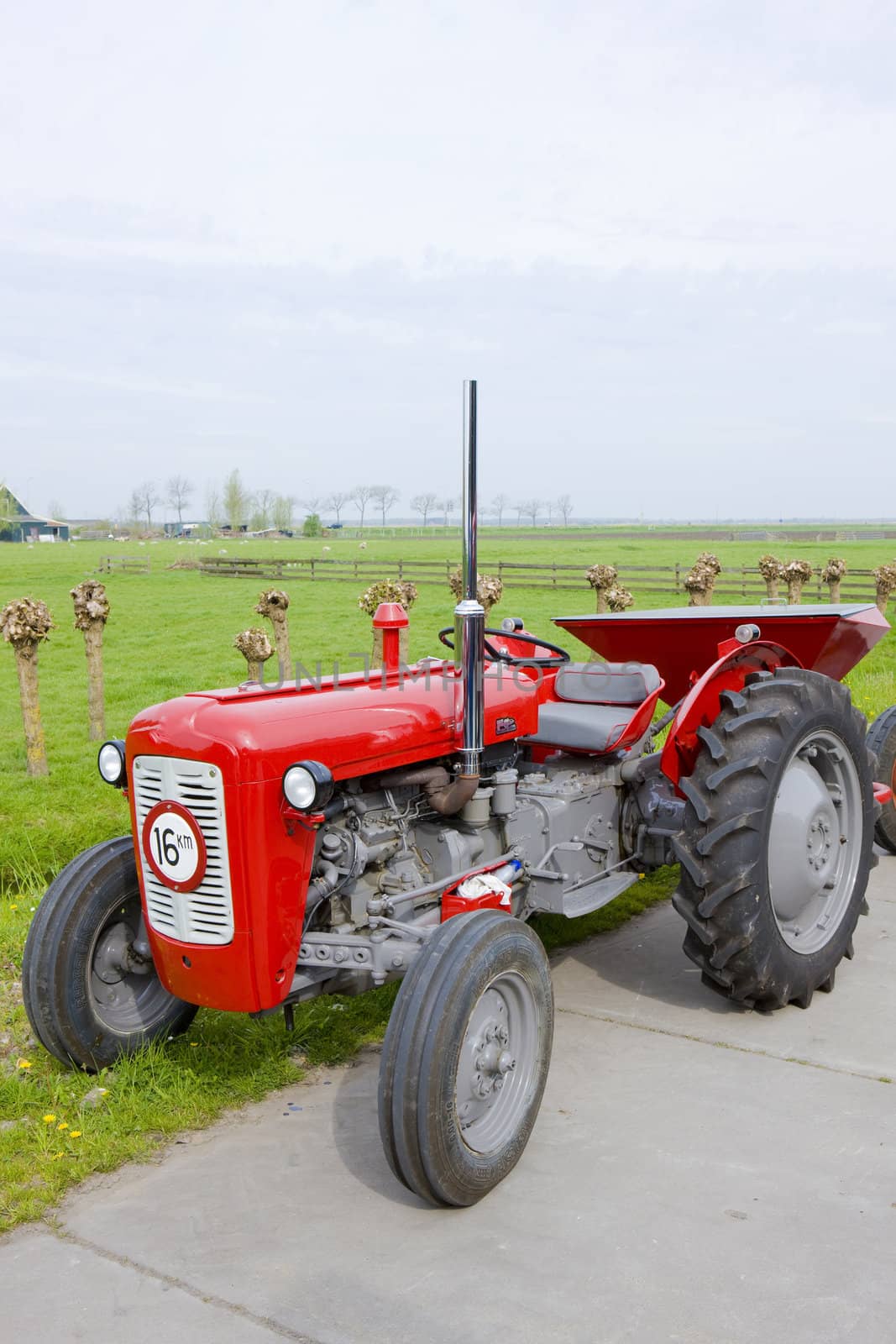 tractor, Noord Holland, Netherlands