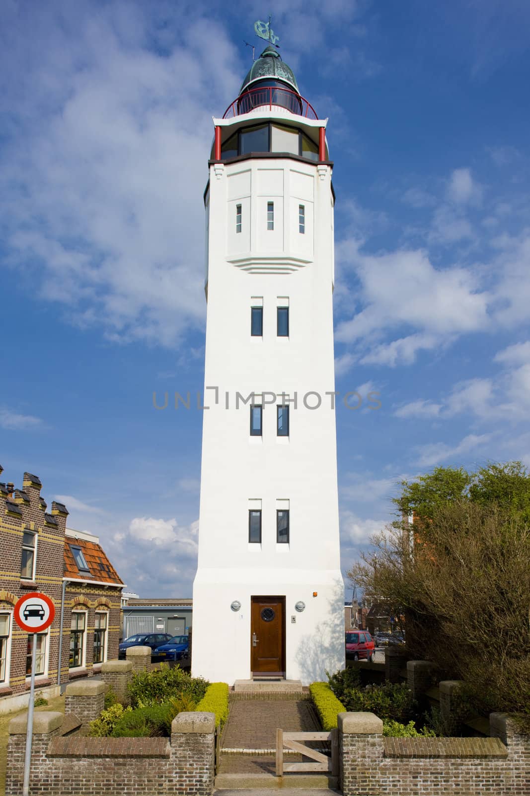 lighthouse, Harlingen, Friesland, Netherlands