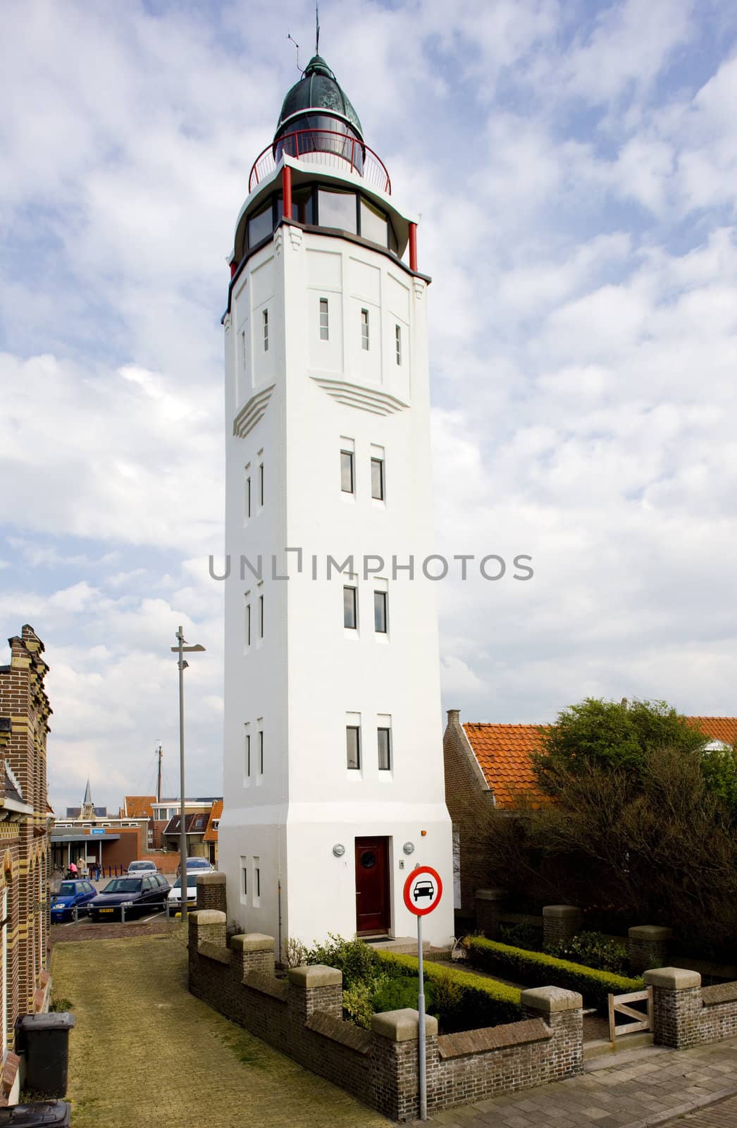 lighthouse, Harlingen, Friesland, Netherlands