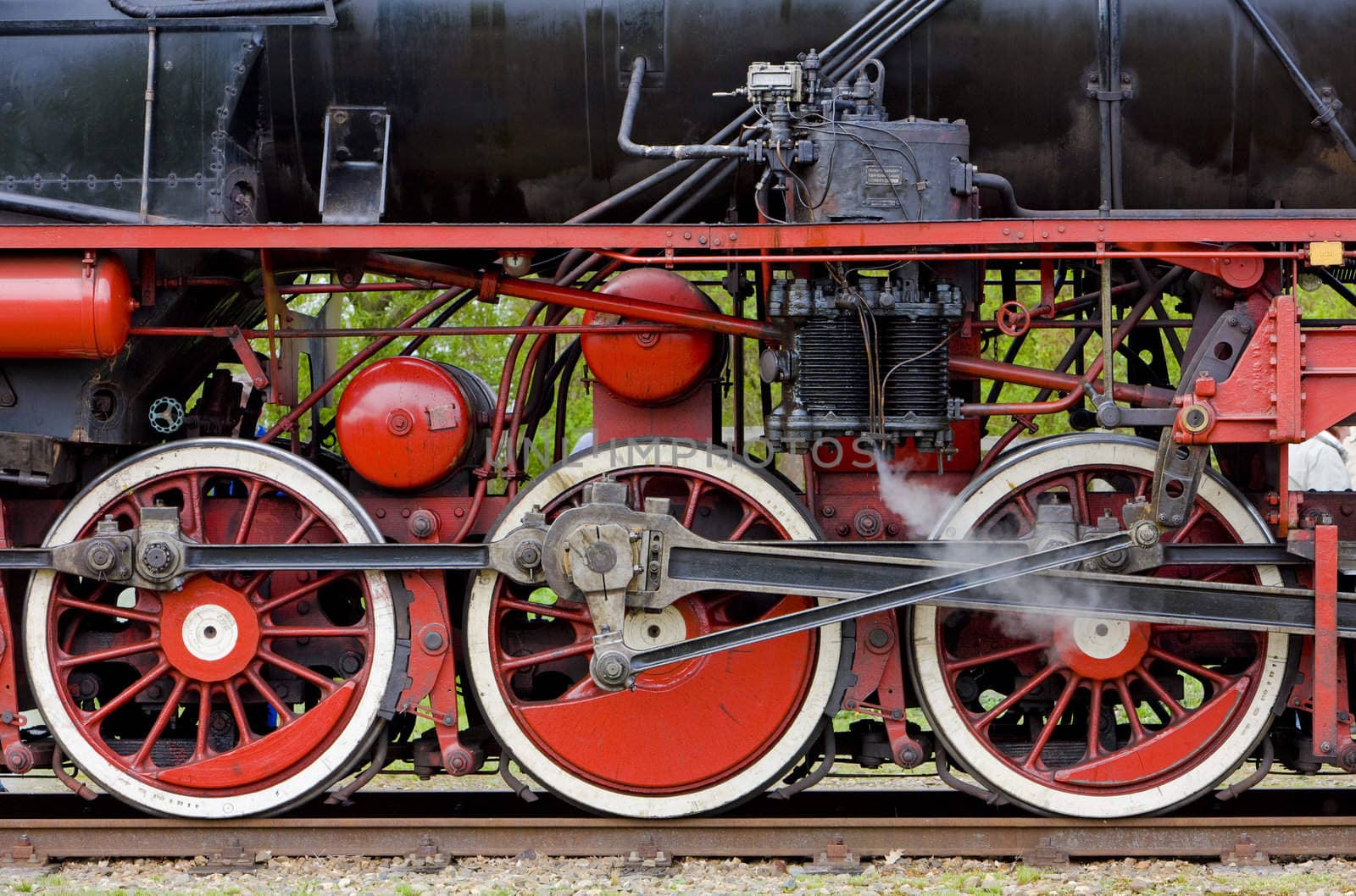 steam locomotive''s detail, Veendam - Stadskanaal, Netherlands by phbcz