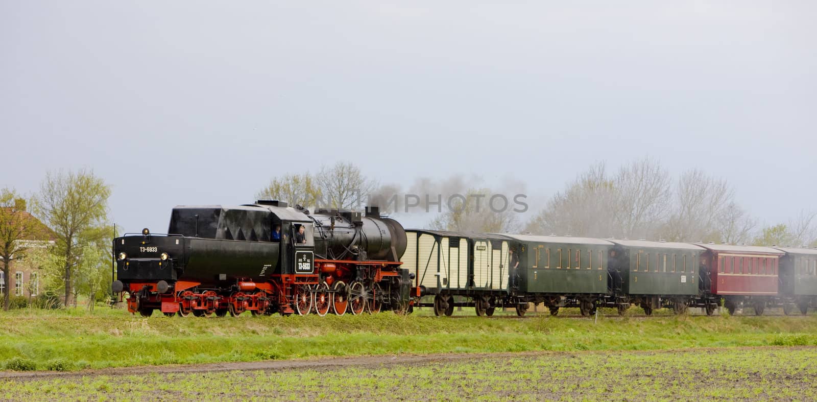 steam train, Veendam - Stadskanaal, Netherlands by phbcz