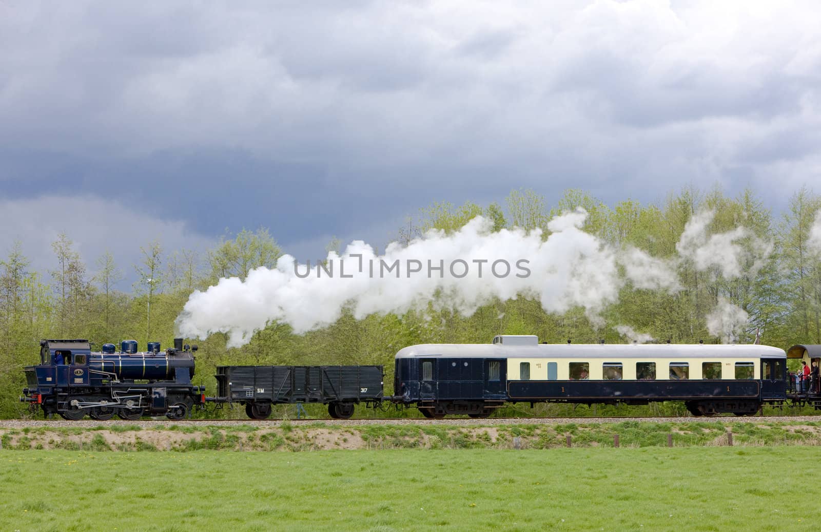 steam train, Boekelo - Haaksbergen, Netherlands by phbcz