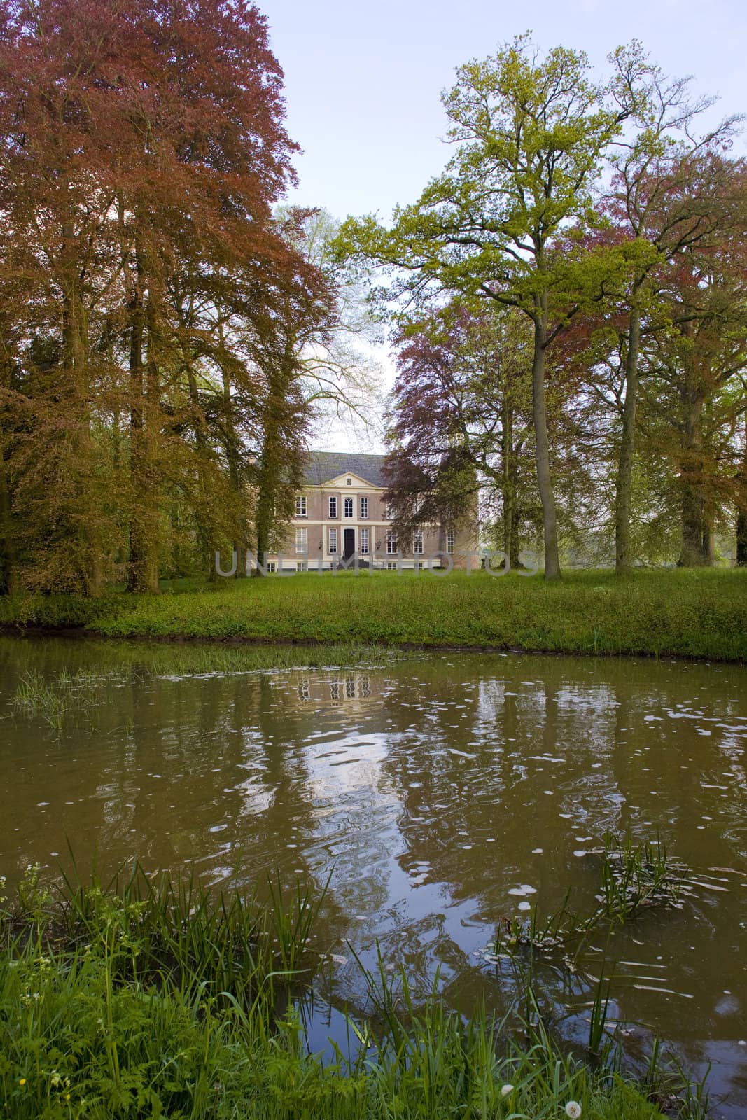 castle in Hackfort, Gelderland, Netherlands