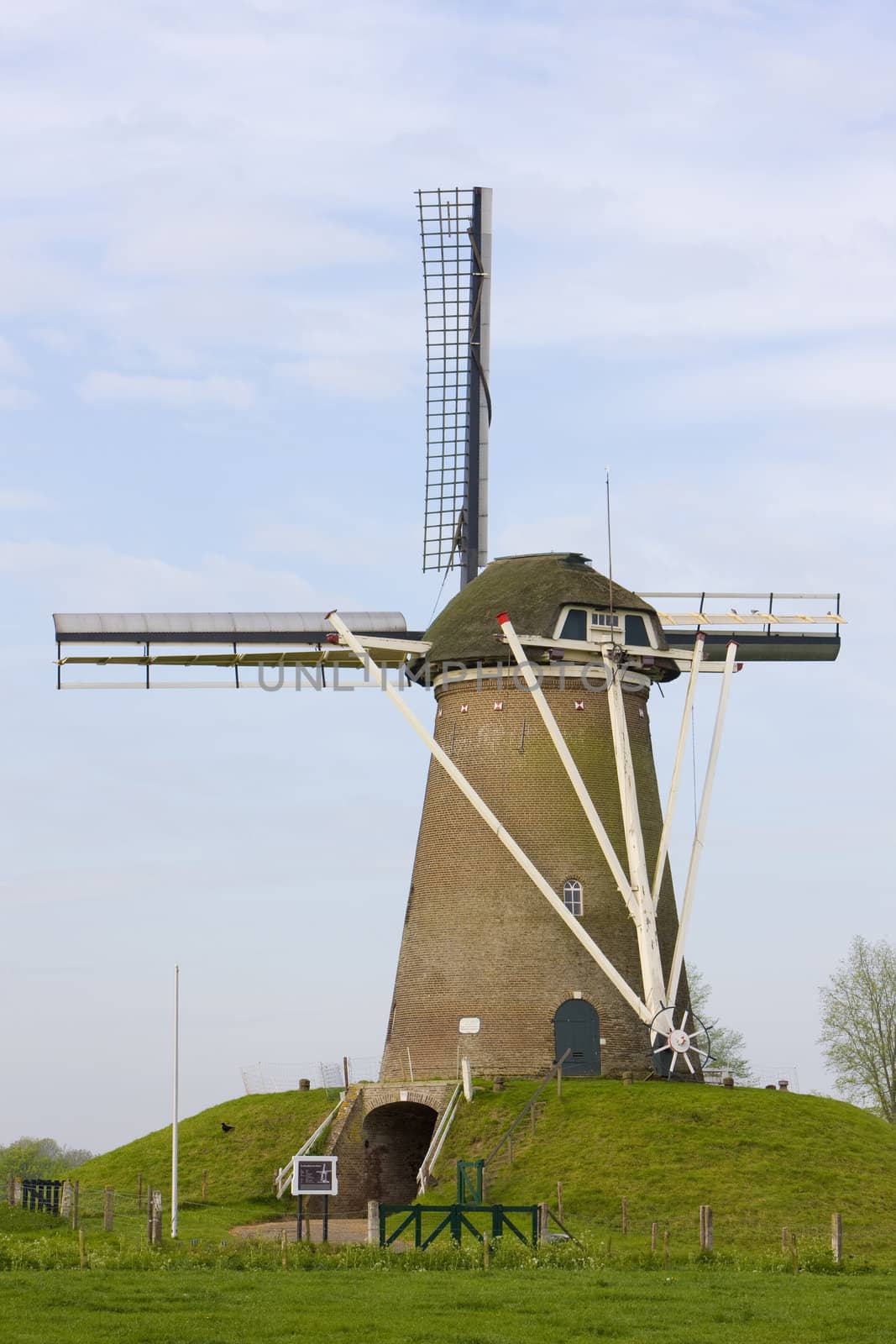 windmill near Bronkhorst, Gelderland, Netherlands