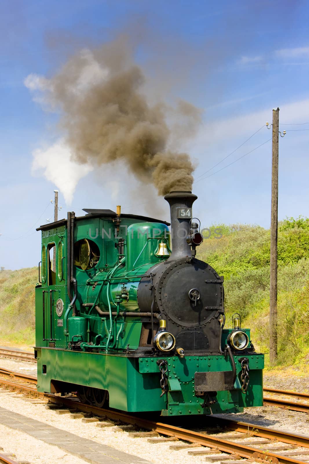 steam tram, RTM, Ouddorp, Netherlands