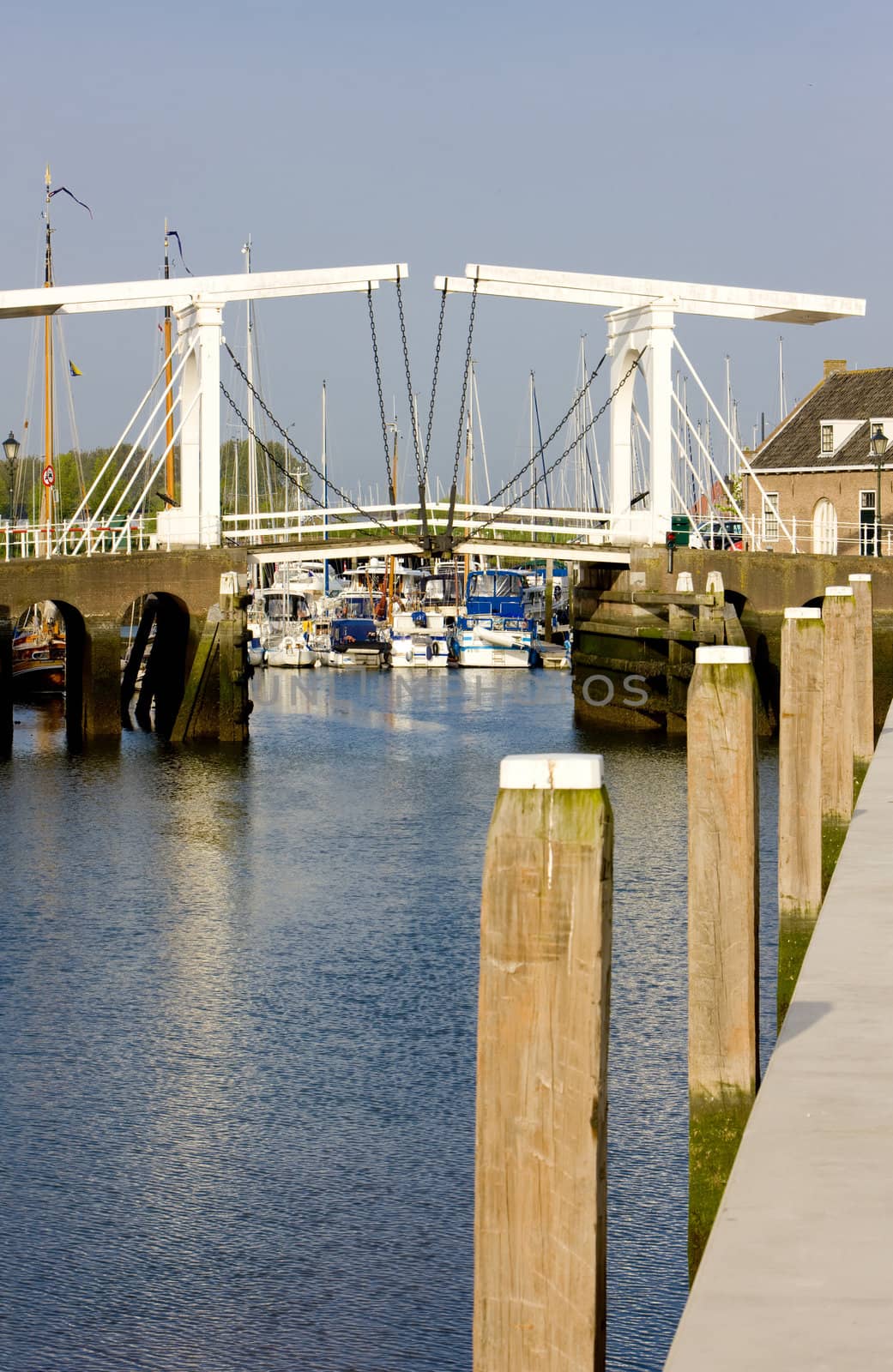 drawbridge, Zierikzee, Zeeland, Netherlands