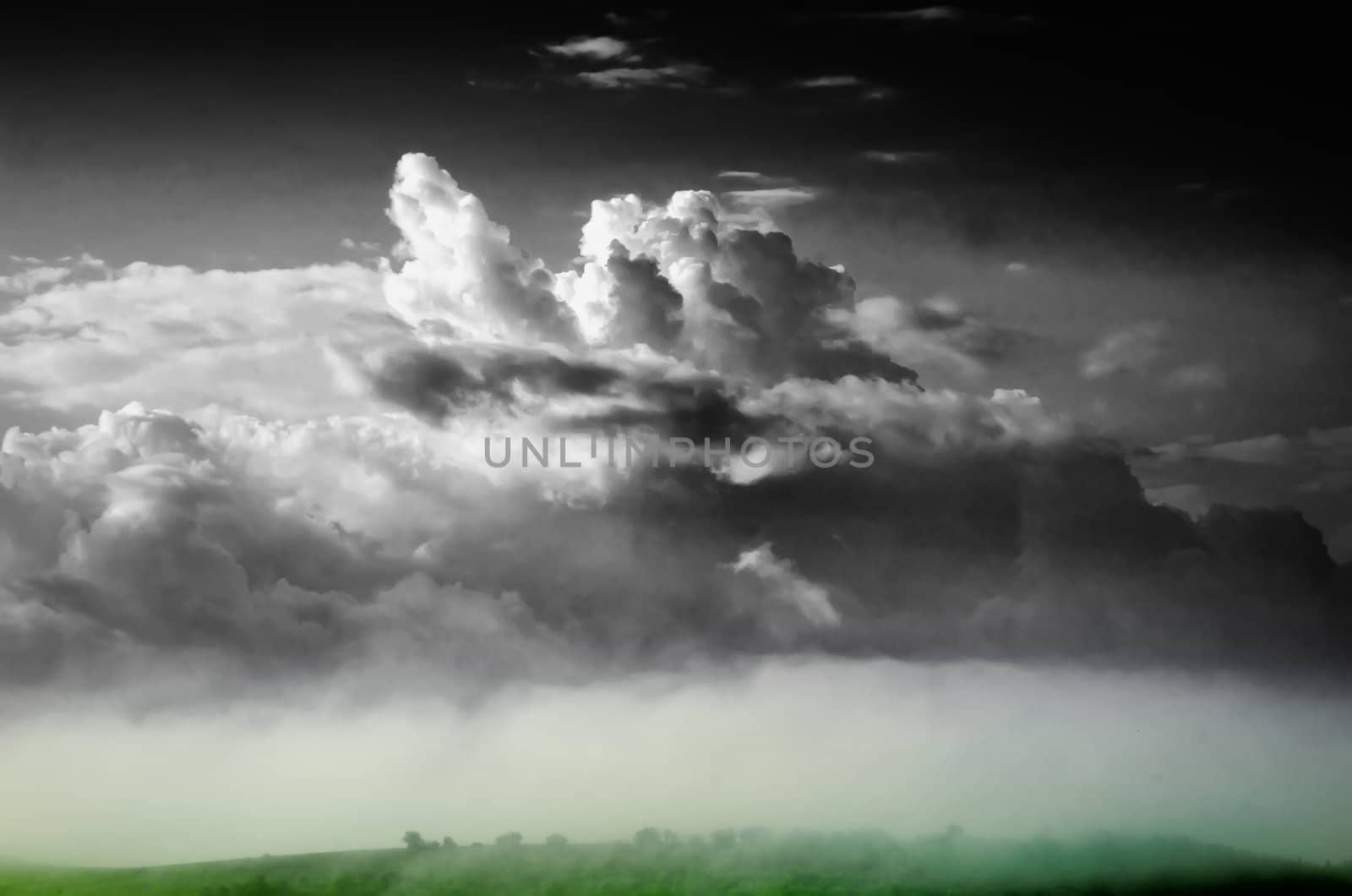 the cloud in the sky