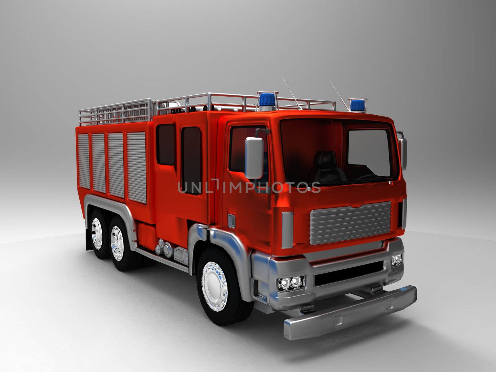 the  fire truck by njaj