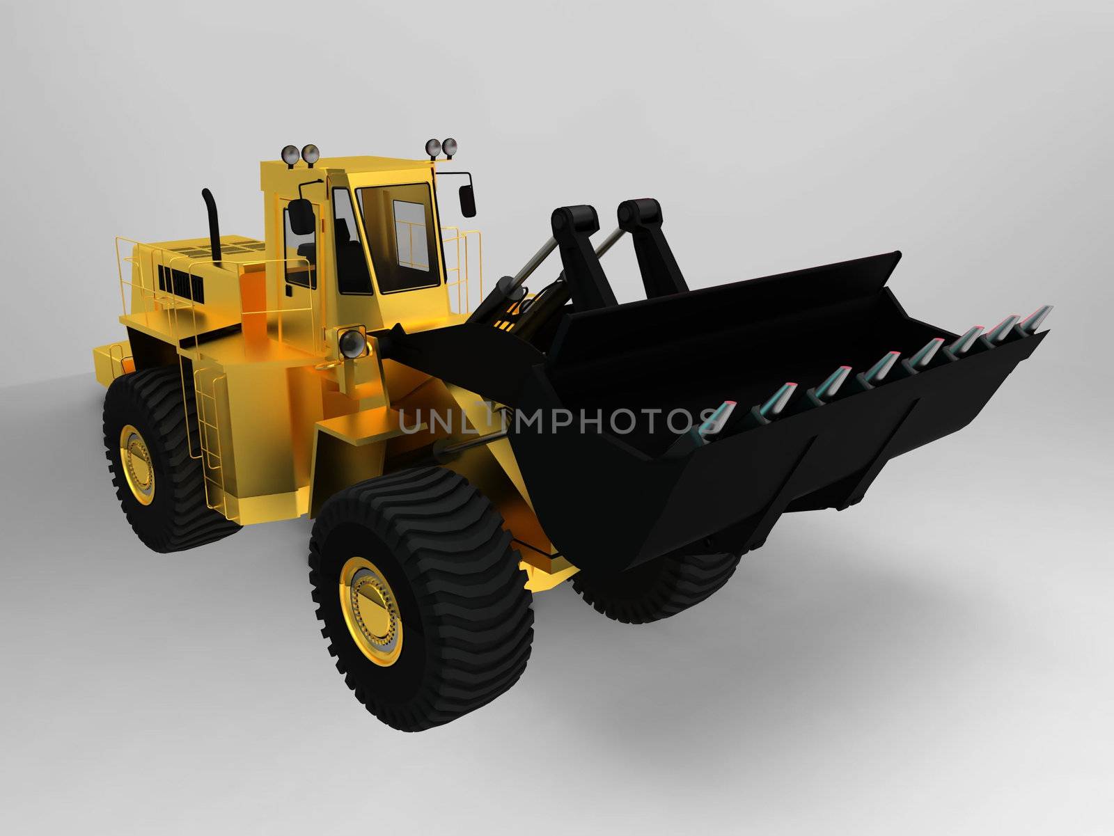 the bulldozer