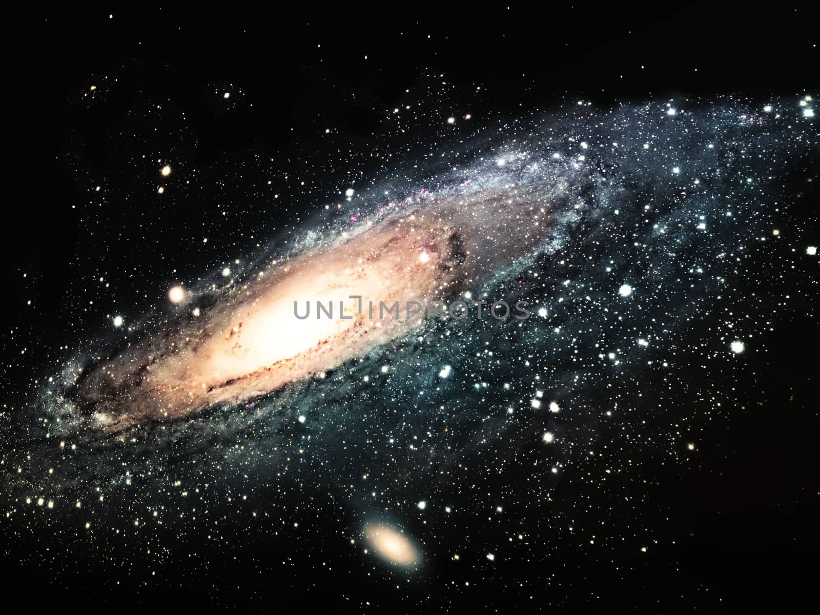 the spiral galaxy