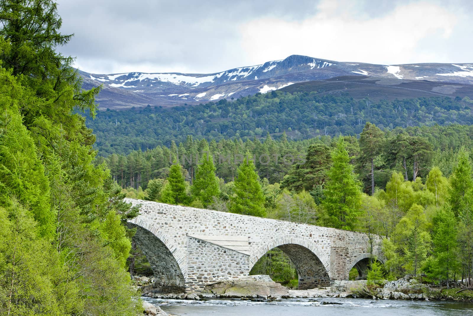 Invercauld Bridge, Highlands, Scotland by phbcz