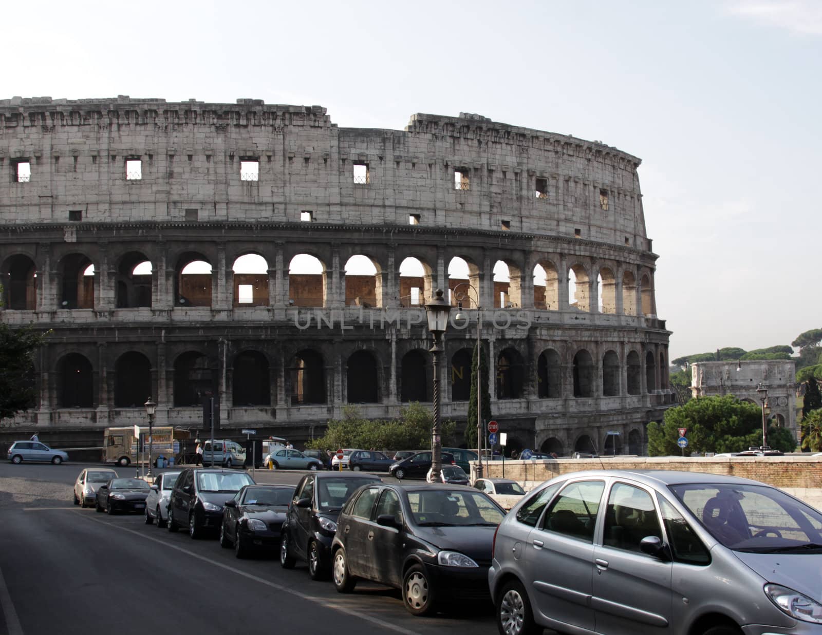 Colosseum and Parked Cars
 by ca2hill