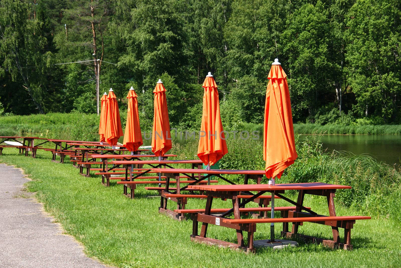 Tables and benches by andrei_kolyvanov