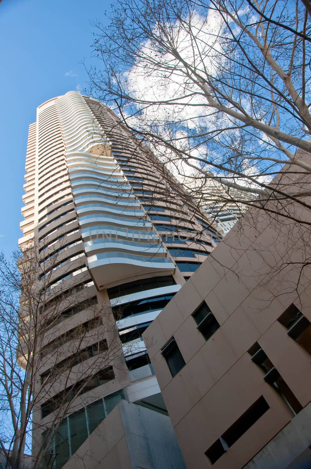 skycraper in downtown sydney, australia