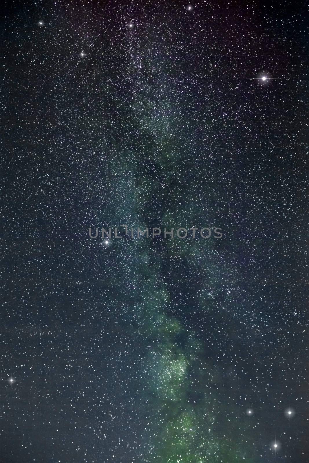 An image of a milky way stars background