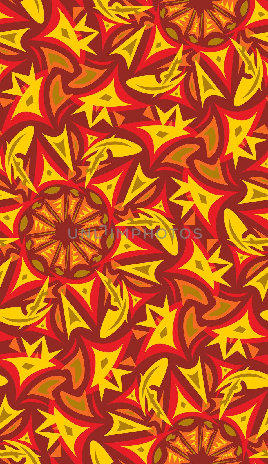 Autumnal Spark Pattern by TheBlackRhino