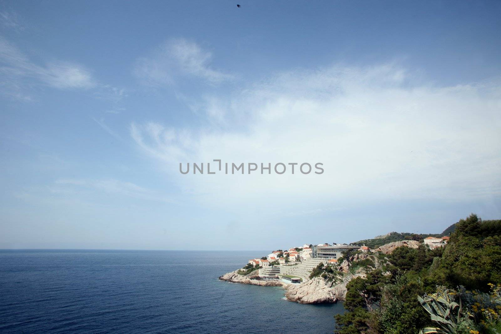 Dubrovnik, Croatia. Most popular travel destination in Adriatic sea