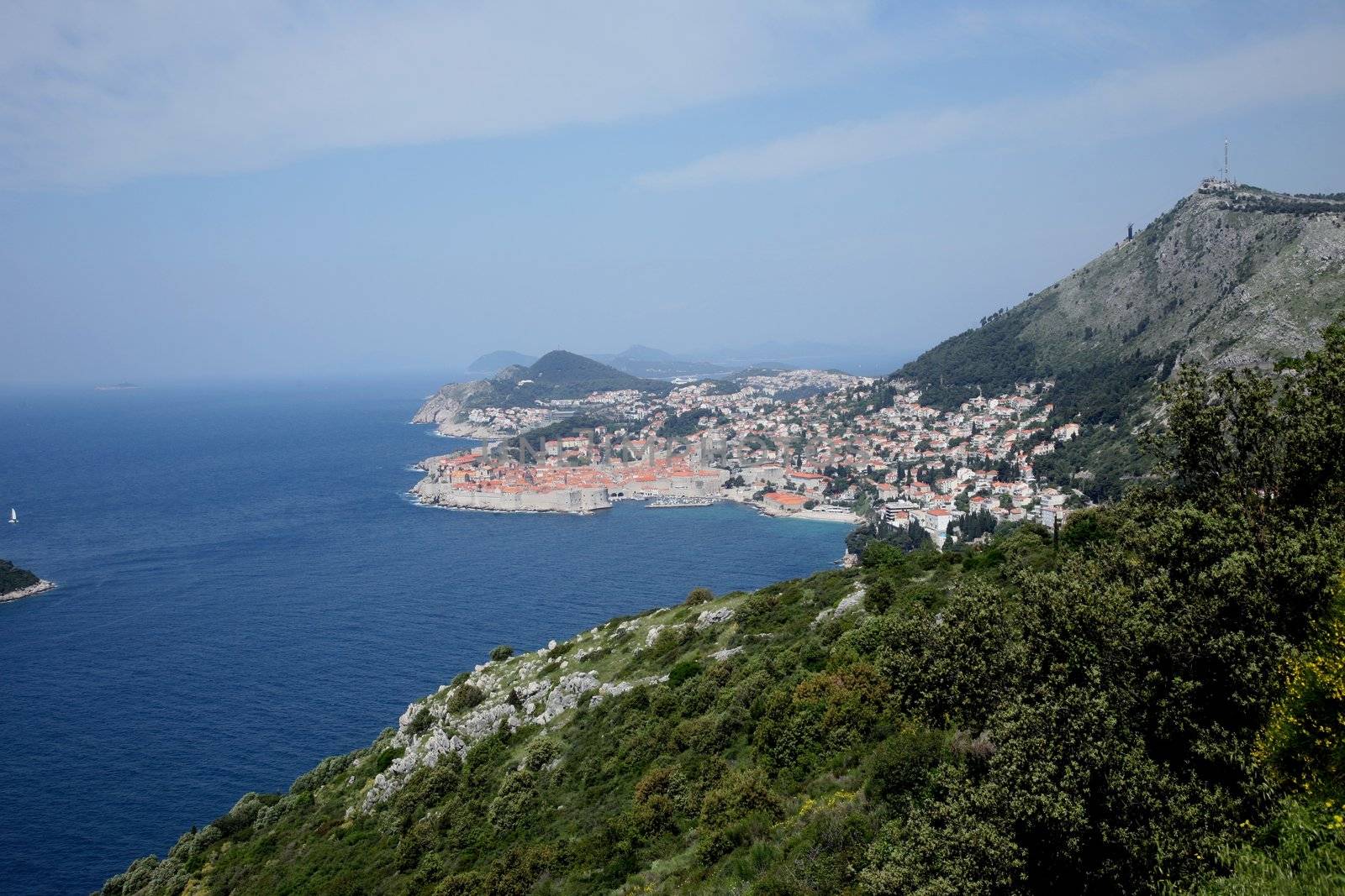 Dubrovnik, Croatia. Most popular travel destination in Adriatic sea