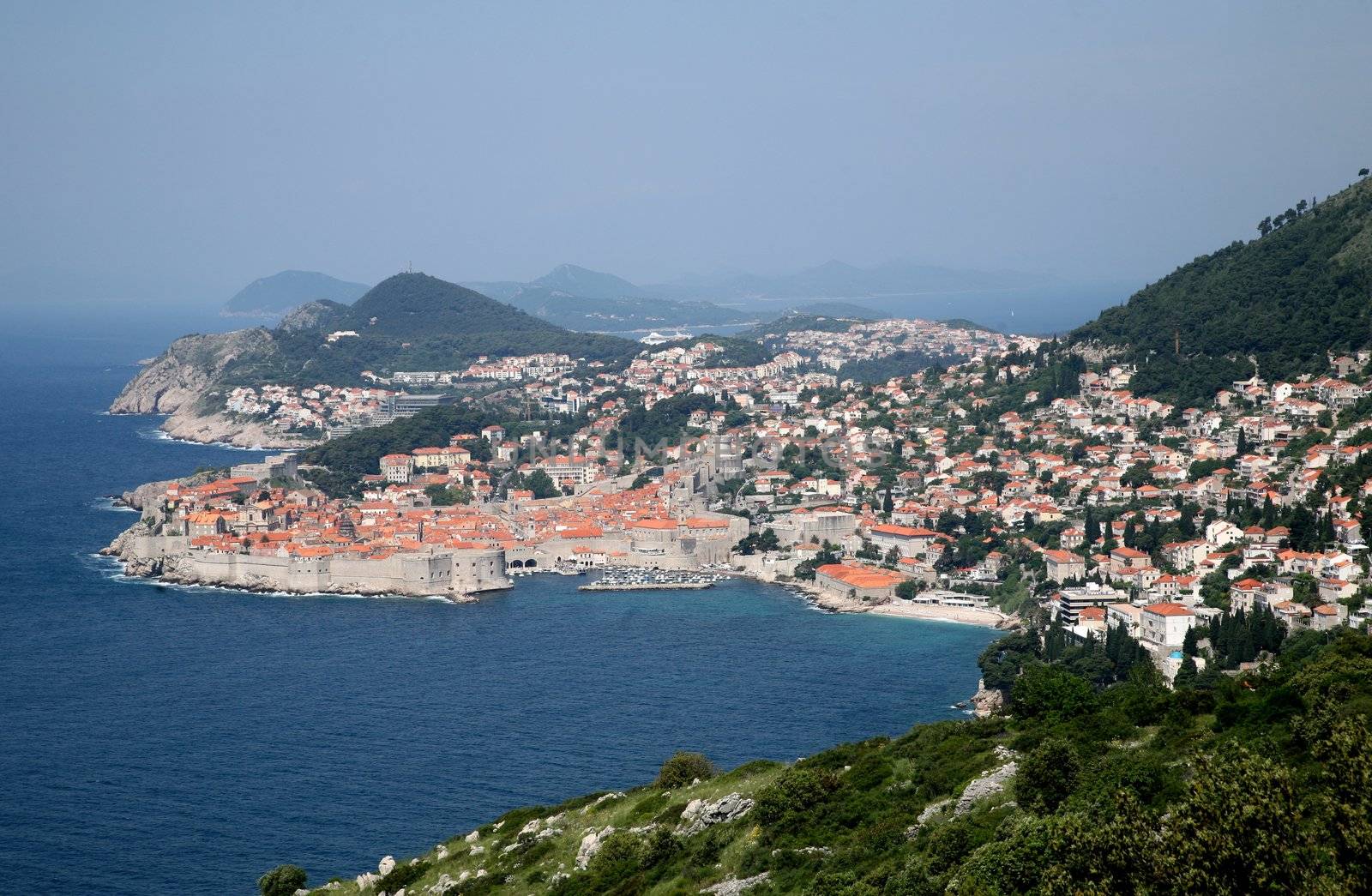 Dubrovnik, Croatia. Most popular travel destination in Adriatic sea