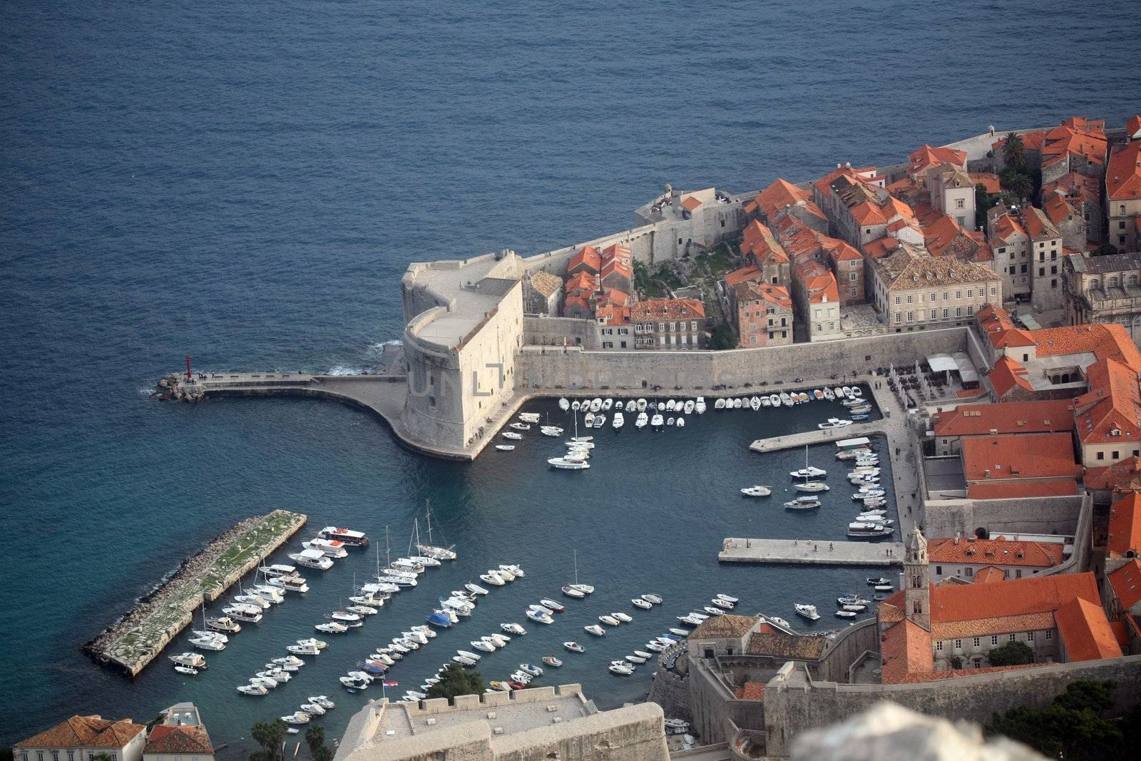 Dubrovnik, Croatia. Most popular travel destination in Adriatic sea