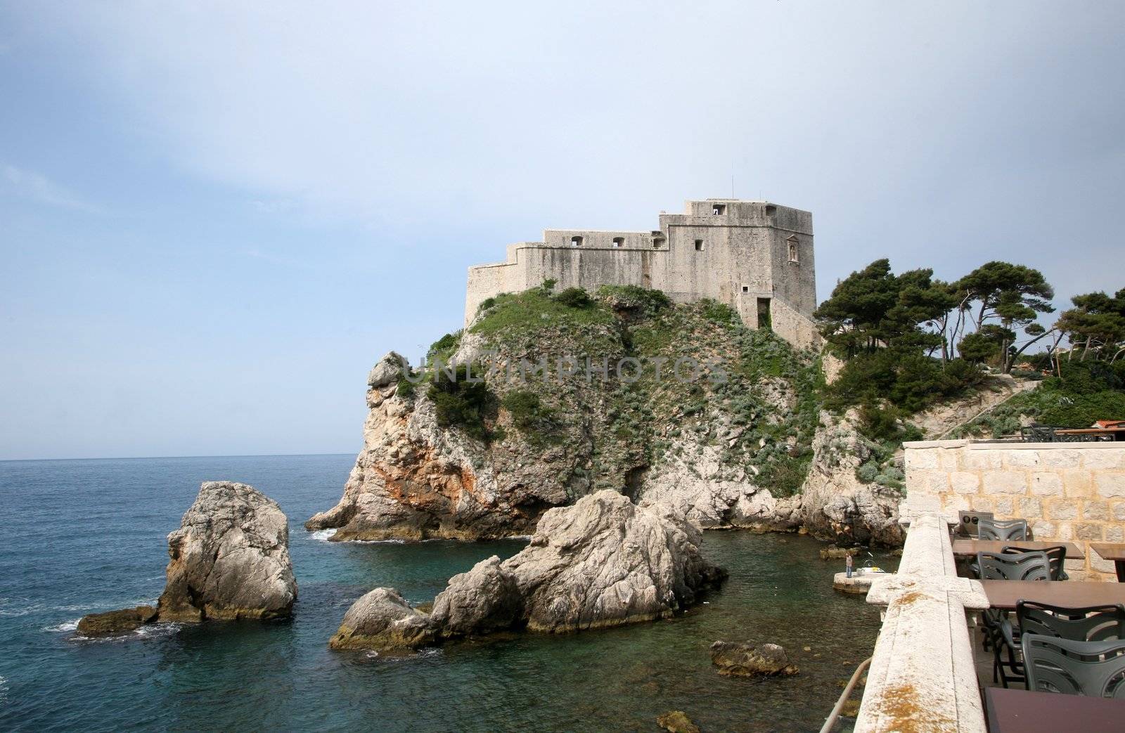 Lovrijenac Fort, Dubrovnik by atlas