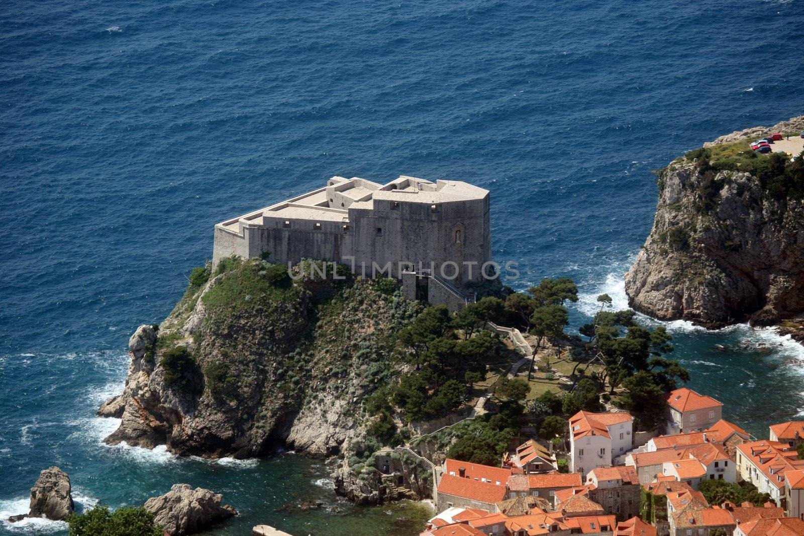 Lovrijenac Fort, Dubrovnik by atlas