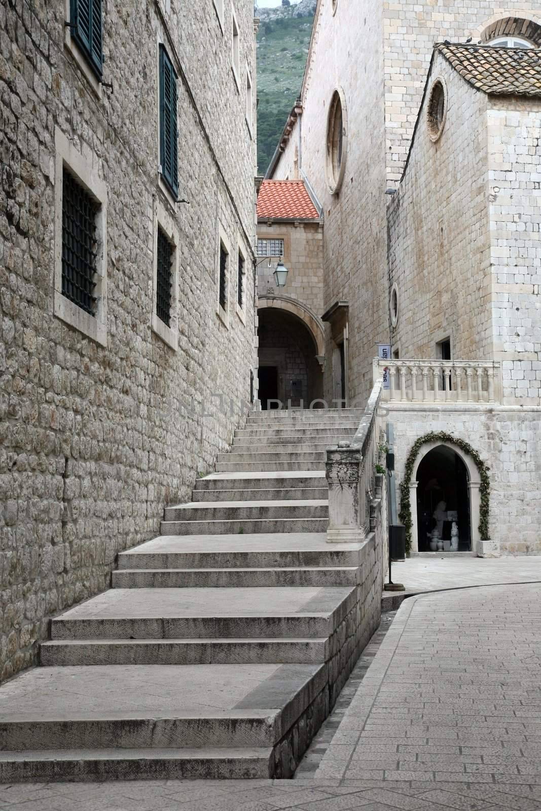 Old town of Dubrovnik, Croatia by atlas