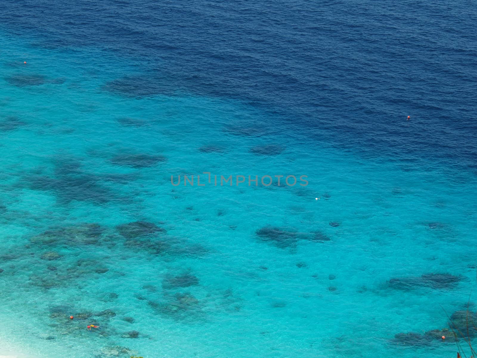 Background of calm blue sea