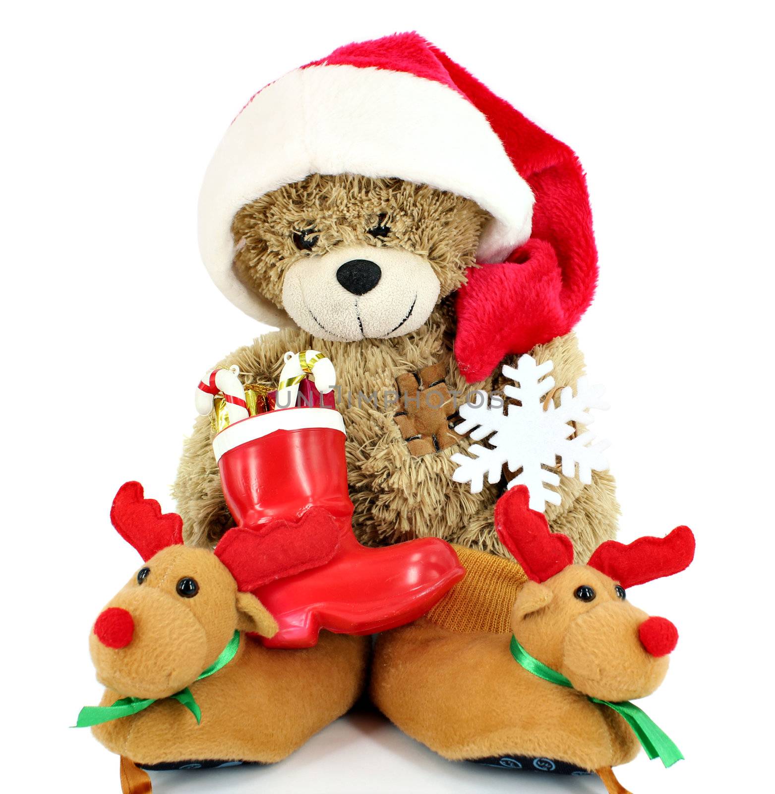 teddy-bear Santa Claus