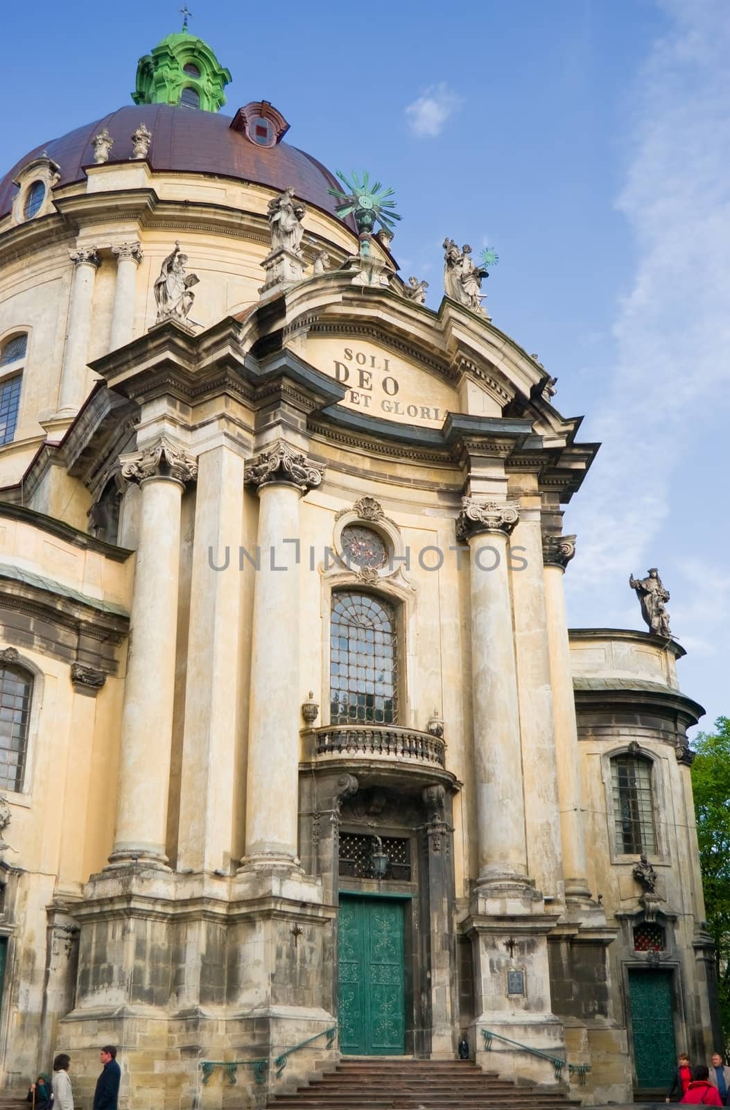 Dominican cathedral in Lviv, Ukraine