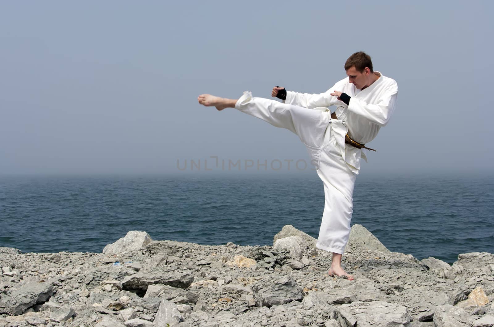 karate on the shores of the misty sea