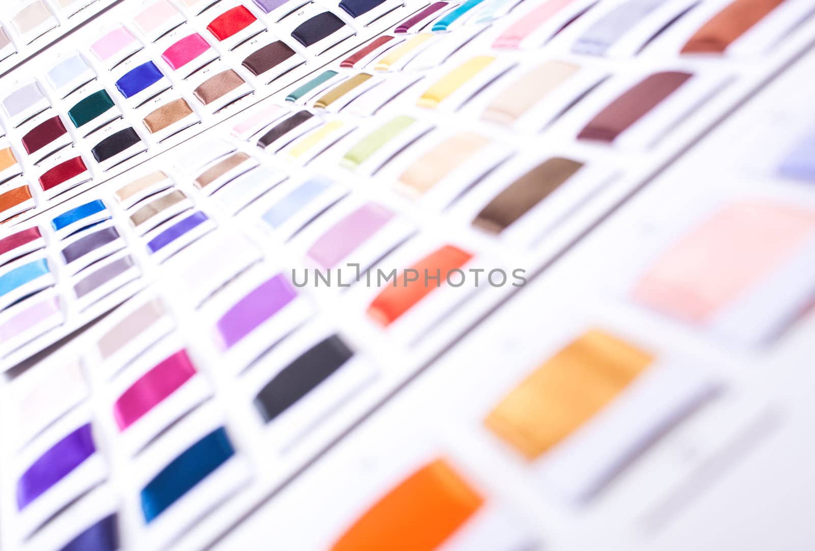 fabric color samples palette  by Suriyaphoto