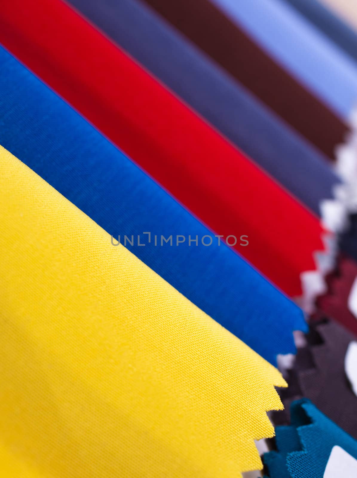 fabric color samples palette by Suriyaphoto