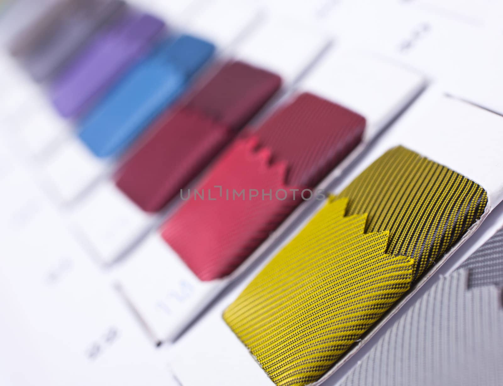 fabric color samples palette  by Suriyaphoto