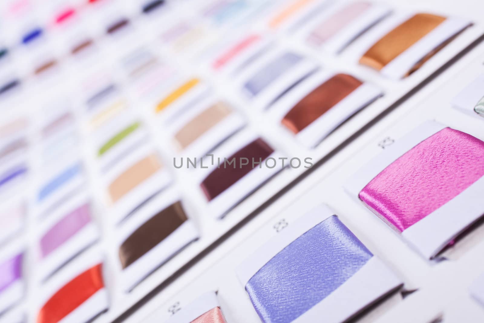 fabric color samples palette  by Suriyaphoto