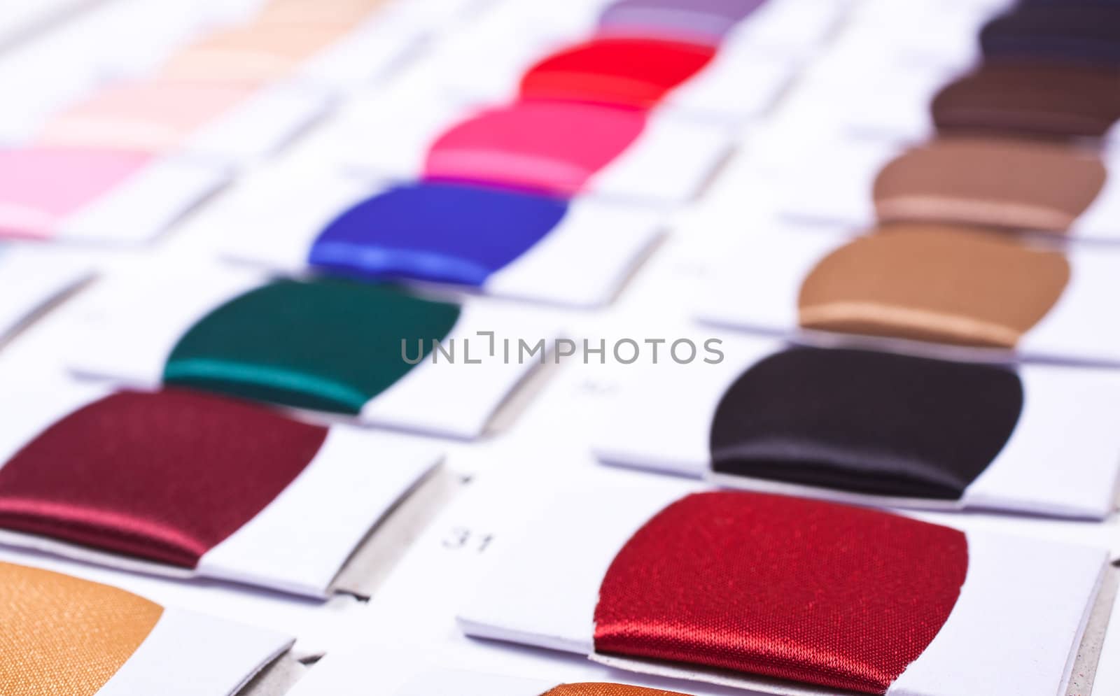 fabric color samples palette  by Suriyaphoto