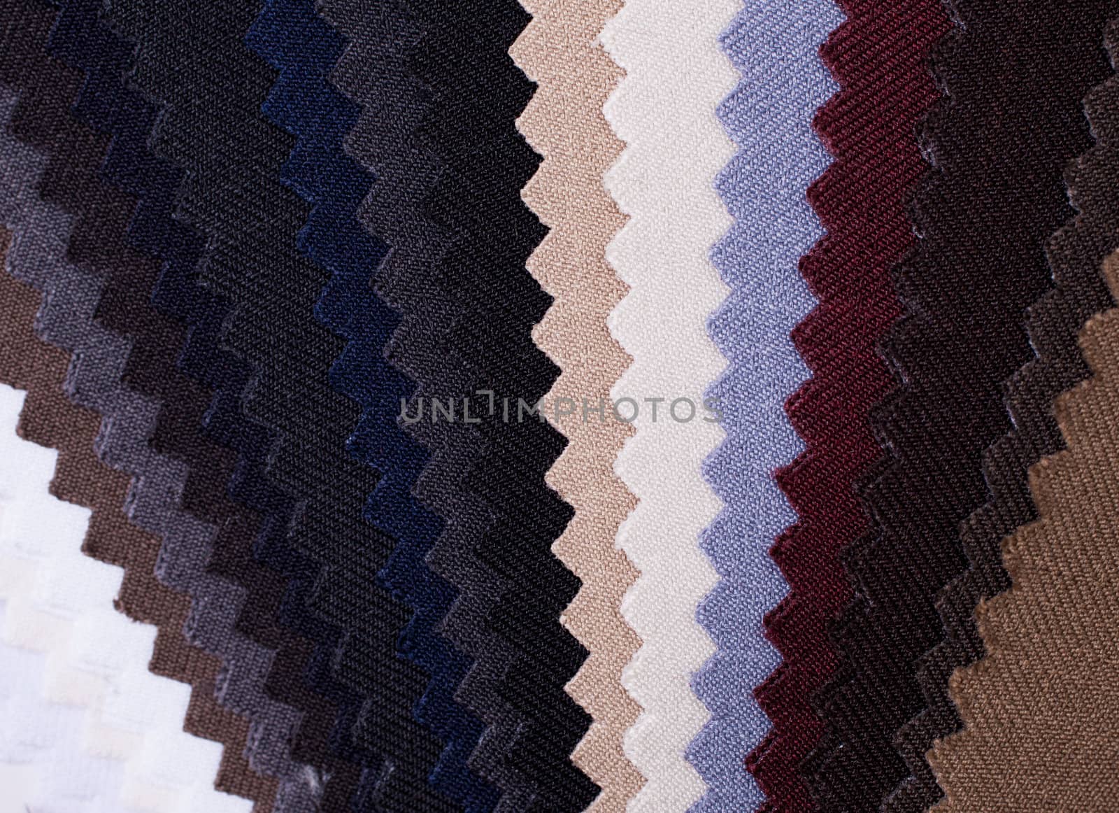 fabric color samples palette  by Suriyaphoto