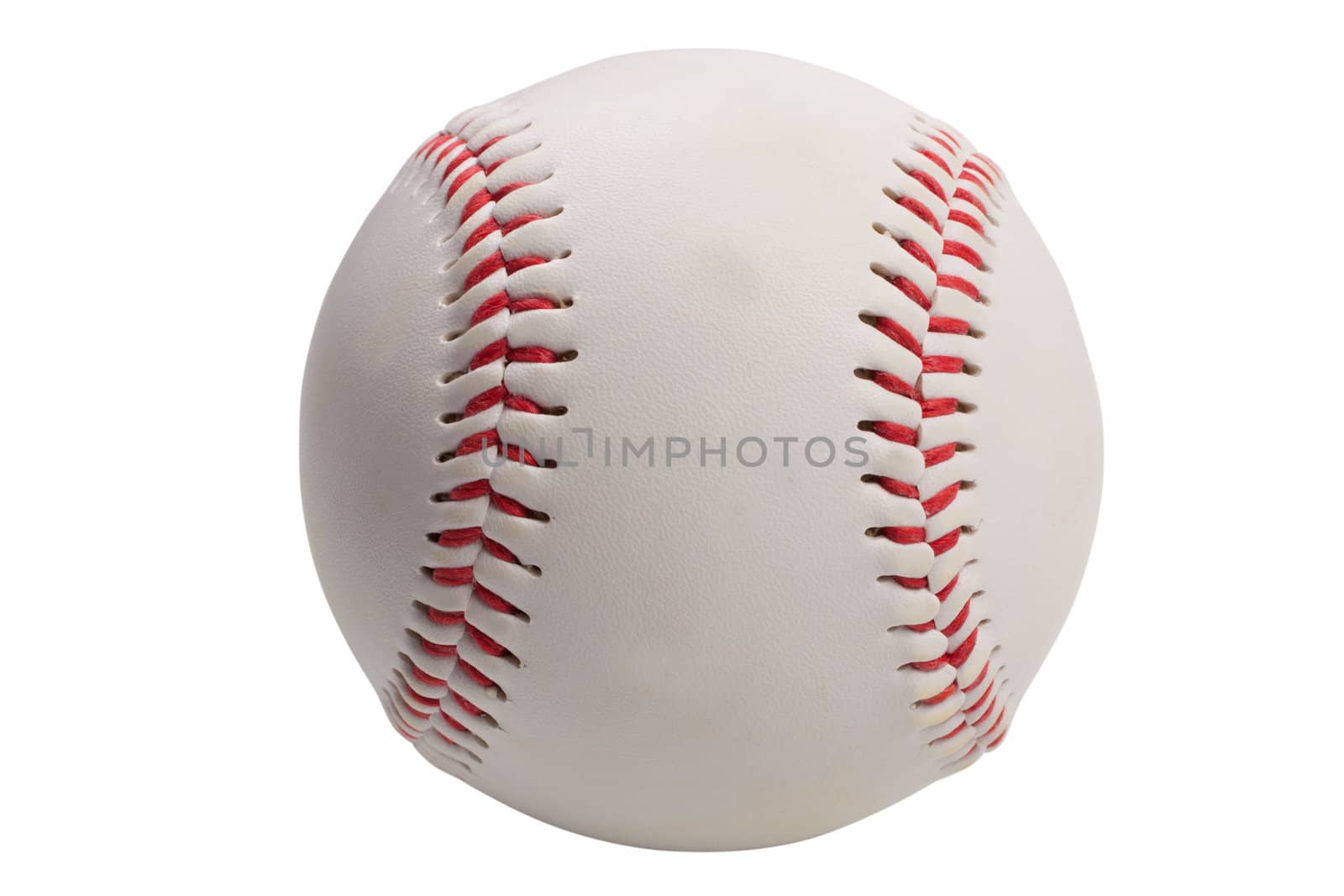 isolated baseball on white background