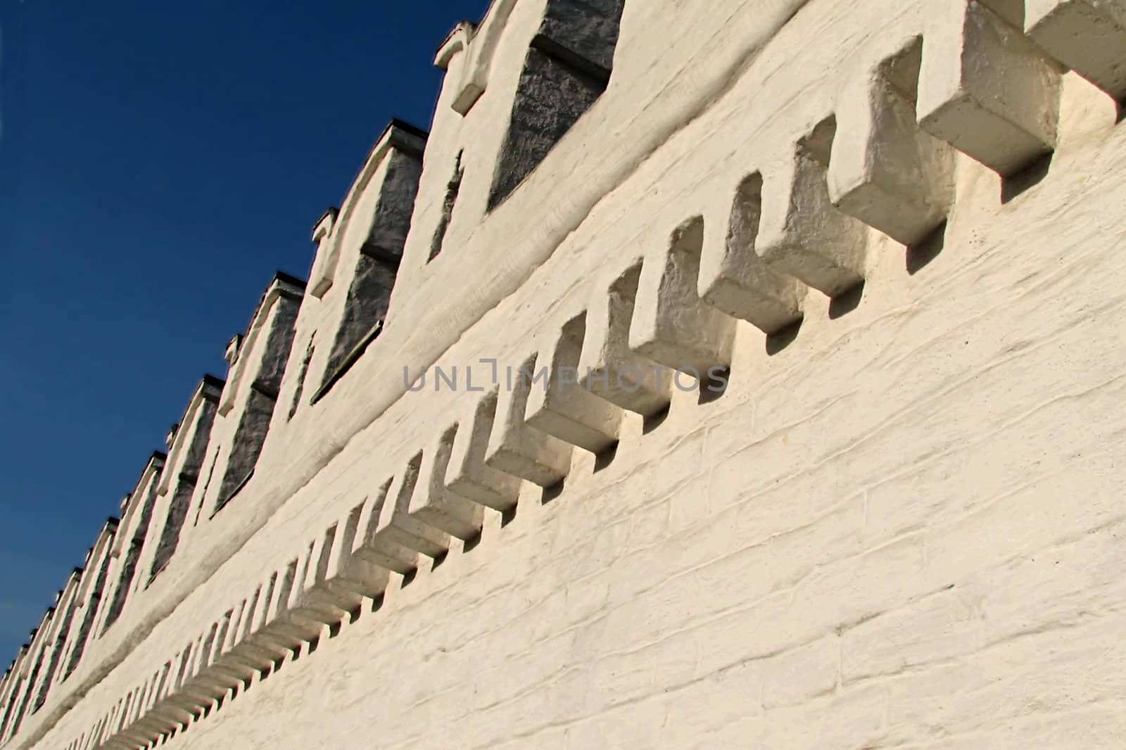 A wall of St. Daniel's monastery in Moscow