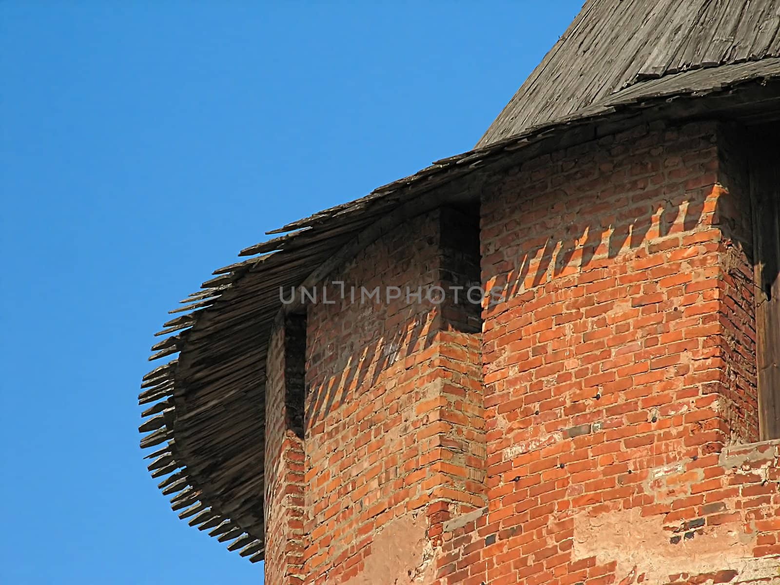 The old tower of the Novgorod citadel XV century