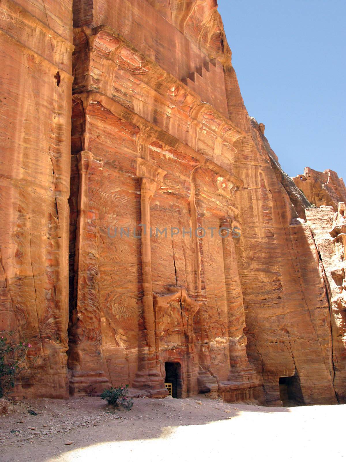 Ruins of Petra, Jordan, Middle east, Asia