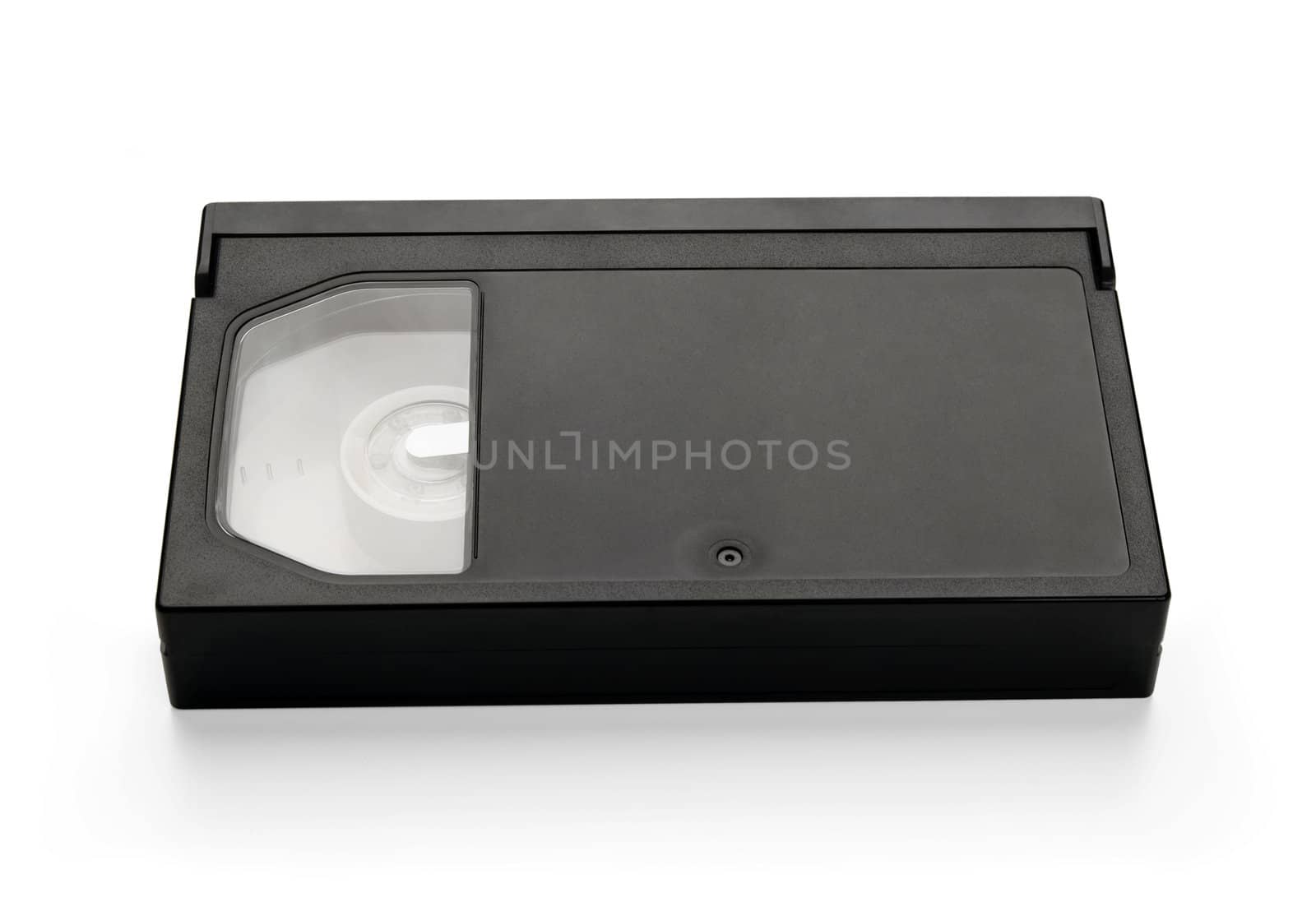 Video cassette, isolated on white background.