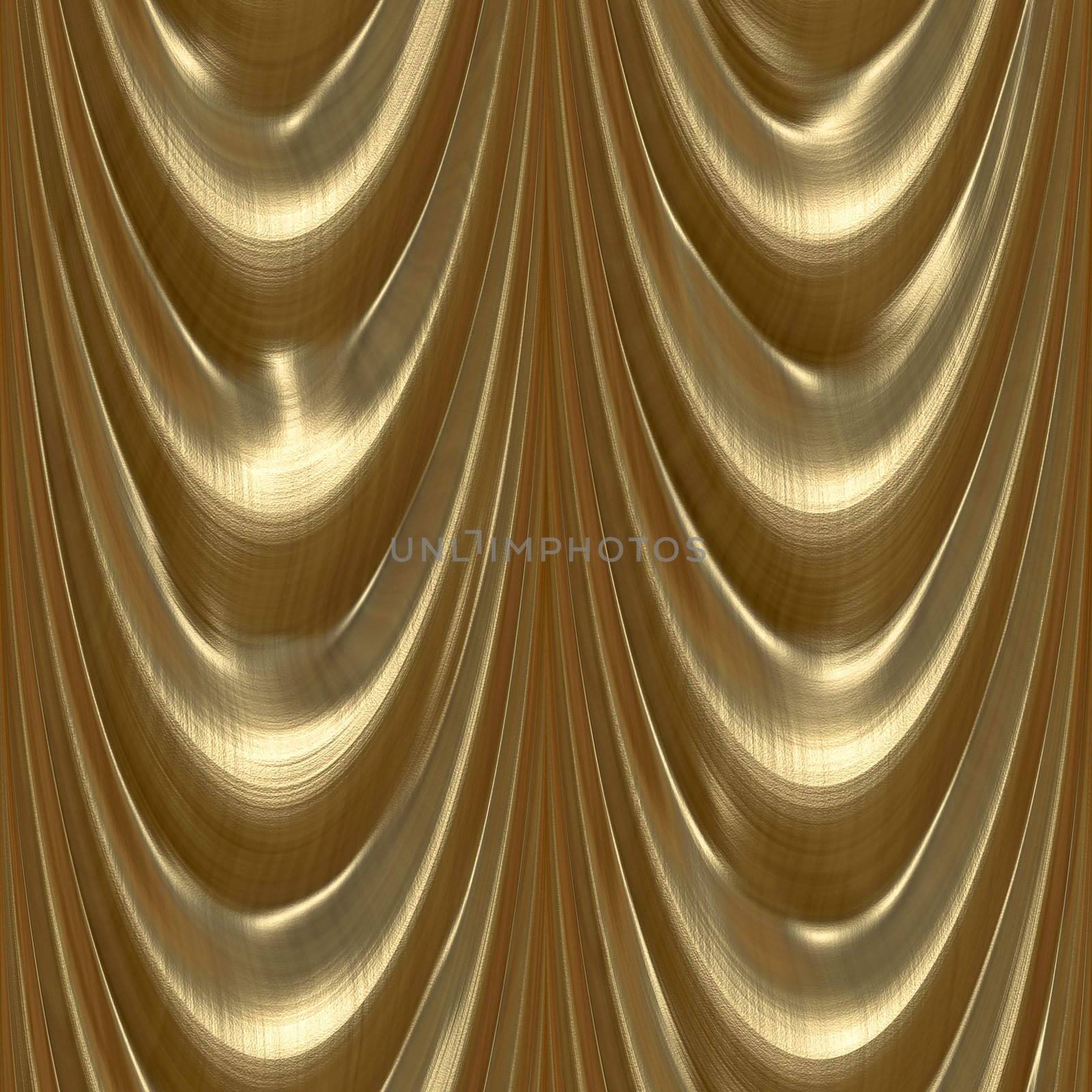 Drapes gold