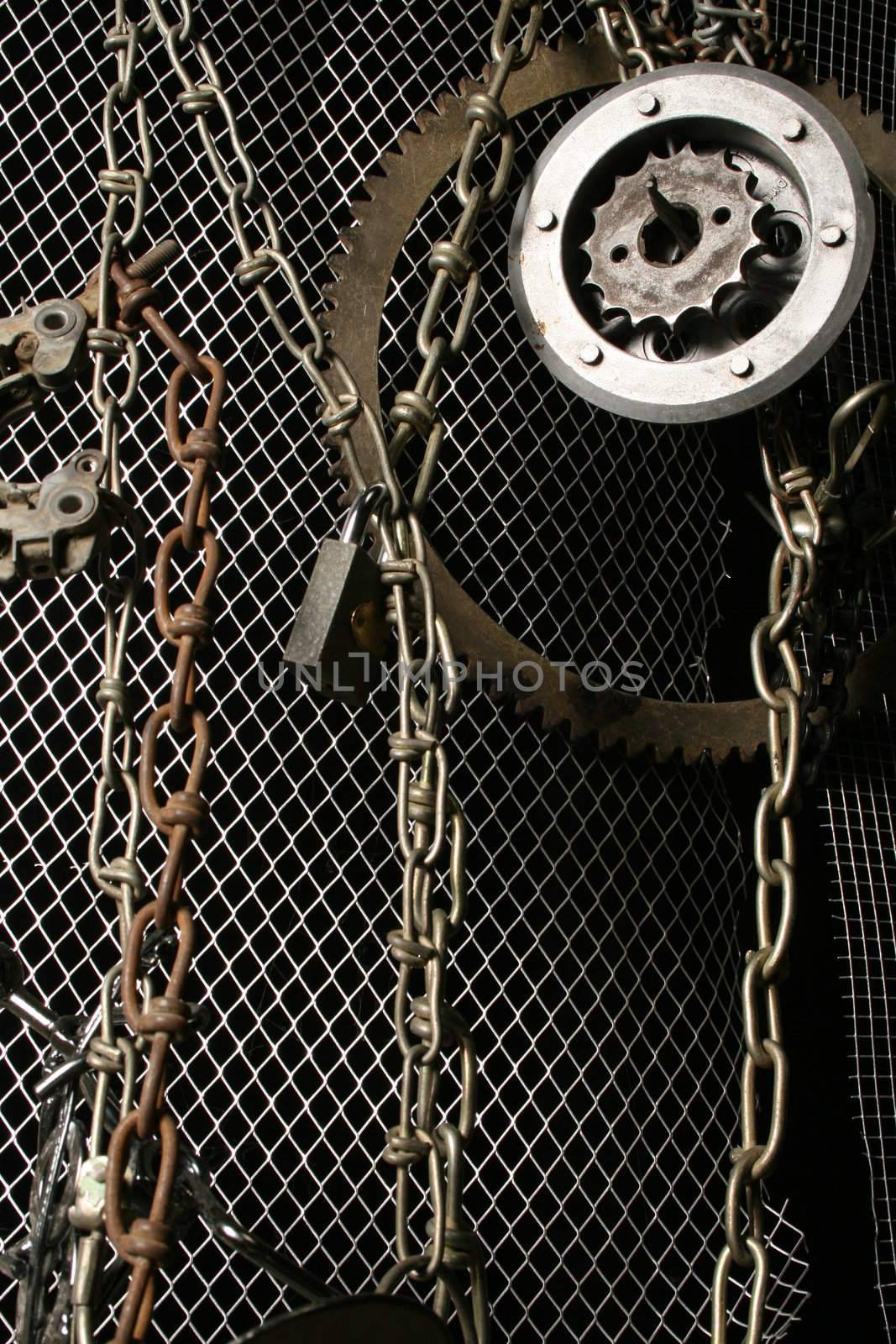 Chains and bolts by haiderazim