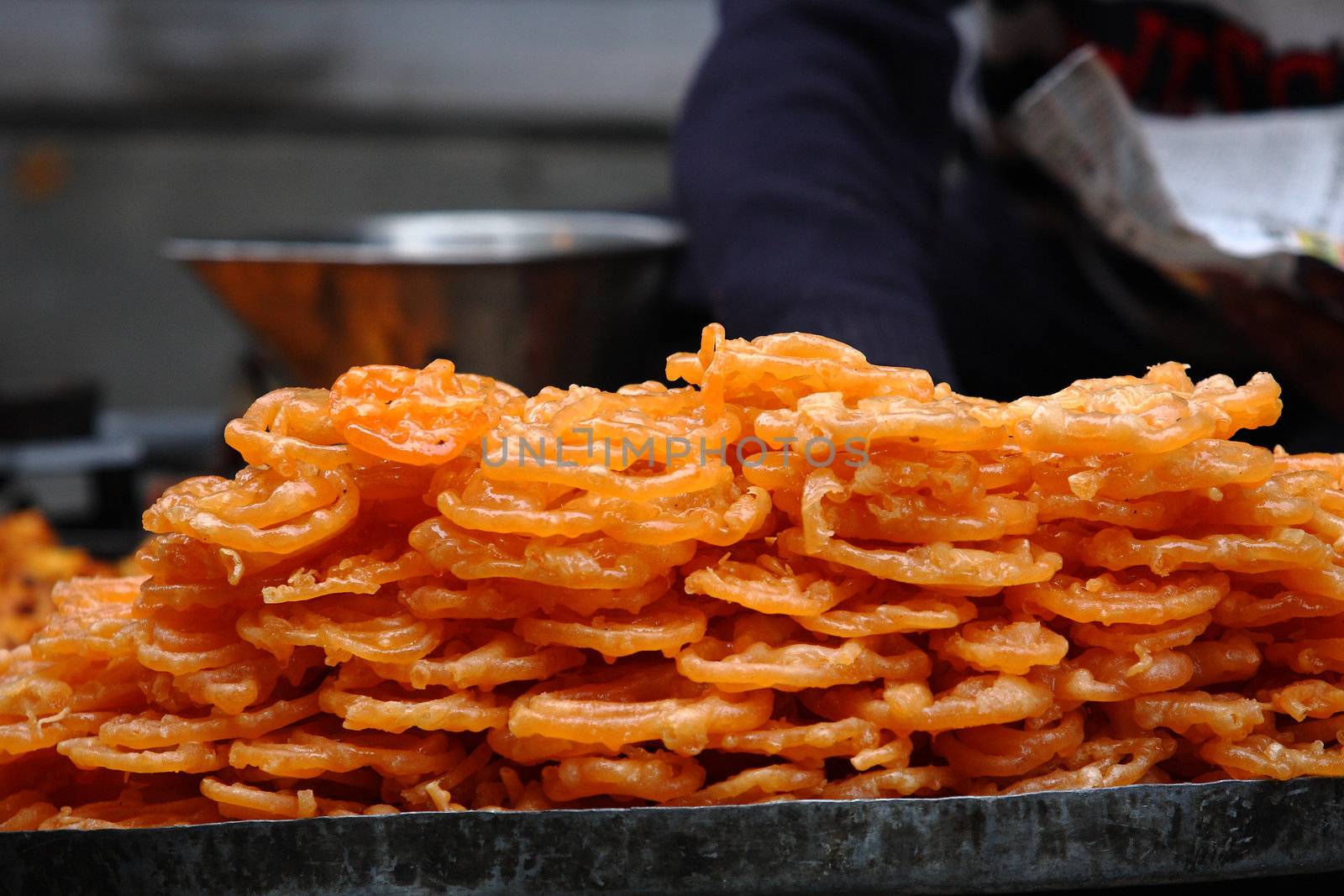 Indian Tropical Dessert at Manali Kashmir, India.